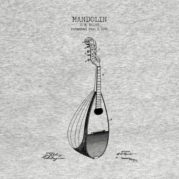 MANDOLIN patent by Dennson Creative